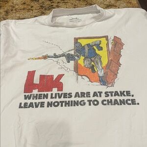 HK Graphic White T-Shirt